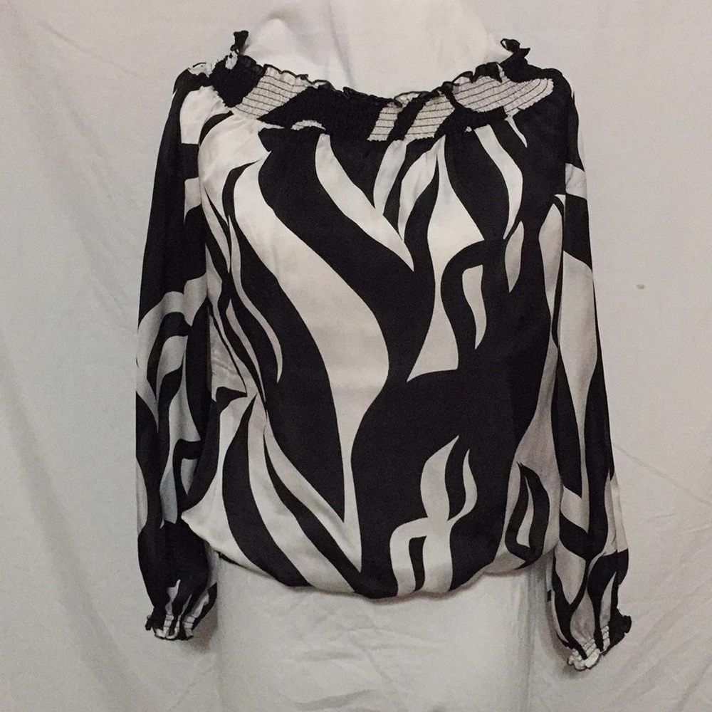 White House Black Market Silk Top